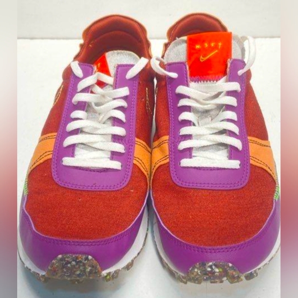Nike Daybreak Type “Rugged Orange/Monarch” Sneakers Men's Size 8 NWOT MSRP $94.9 - Picture 5 of 11